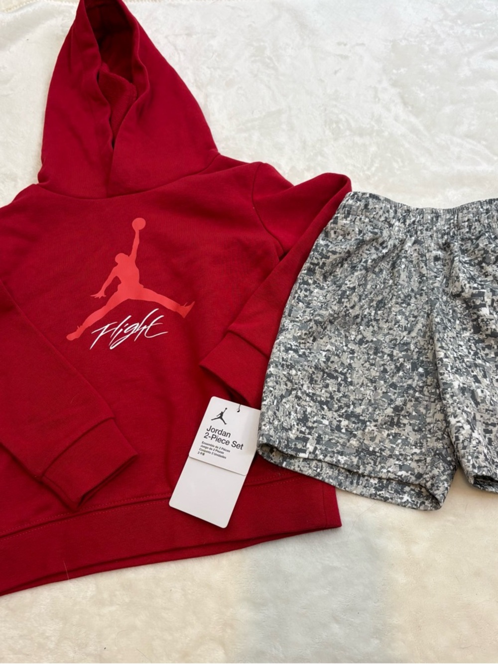 Nike Jordan Hoodie Sweatshirt and Shorts Boys Size 3T
